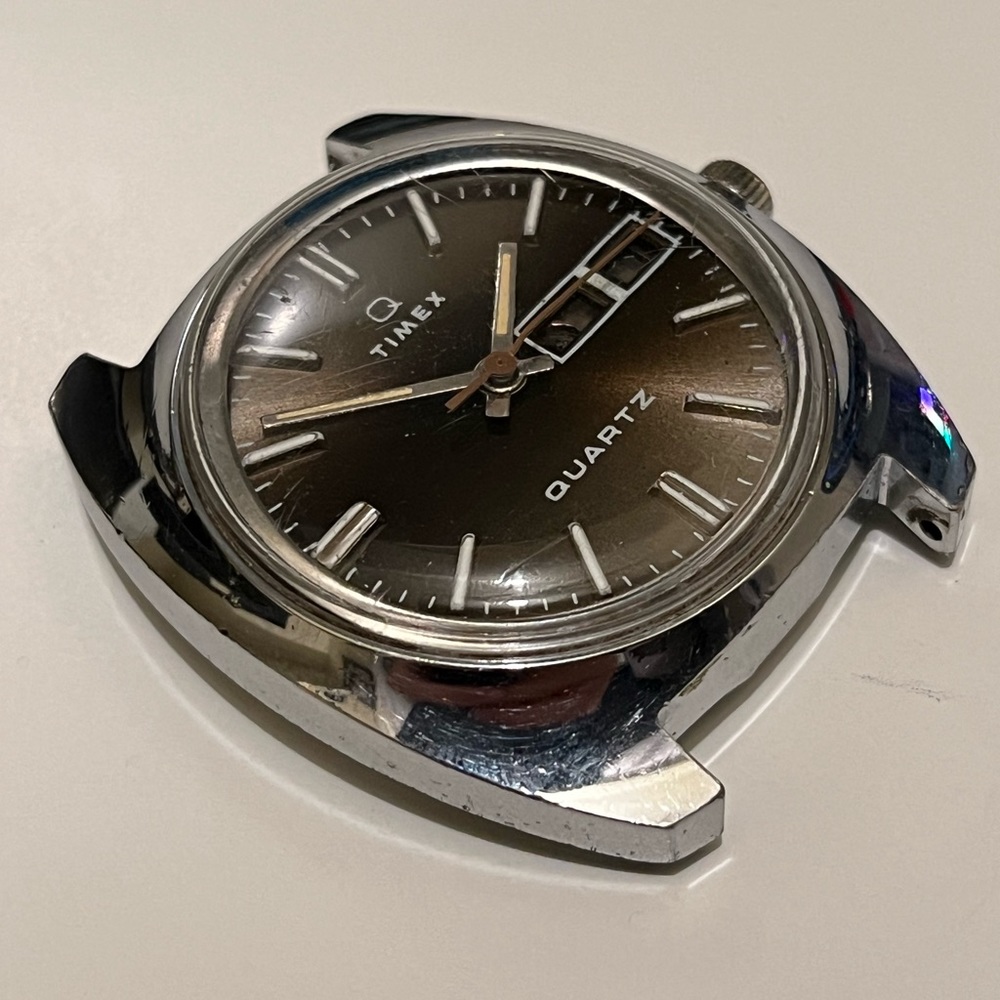 Timex q men’s vintage quartz watch